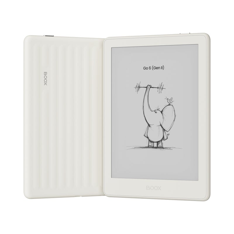 BOOX Go 6 (Gen II) 6-Inch E Ink eReader, 300 PPI, Android 11, 3GB RAM, 32GB Storage, Dual-Tone Front Light, Wi-Fi & Bluetooth 5.0, White - Image 4