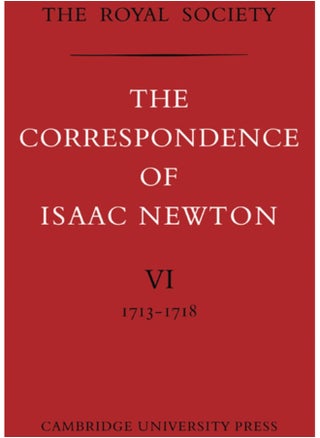 The Correspondence of Isaac Newton : Volume 6 - pzsku/ZAE3D439CD50514C3E631Z/45/_/1695024994/c9eaad56-a892-470d-9825-7accd598b525