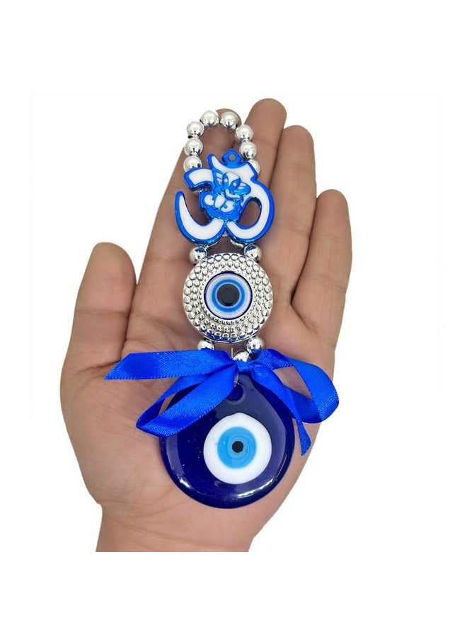 DT DECTONE Evil Eye Hanging Lucky Om,Ganesha Nazar Battu for Home Protection, Good Luck Charm and Prosperity at Car, Office and Home (Pack of 1) - Image 1