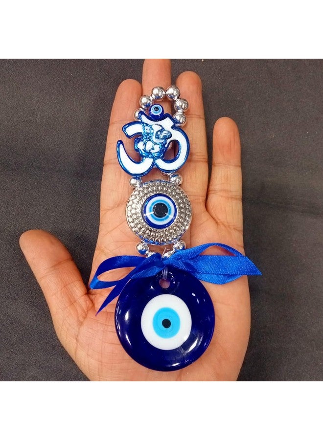DT DECTONE Evil Eye Hanging Lucky Om,Ganesha Nazar Battu for Home Protection, Good Luck Charm and Prosperity at Car, Office and Home (Pack of 1) - Image 4
