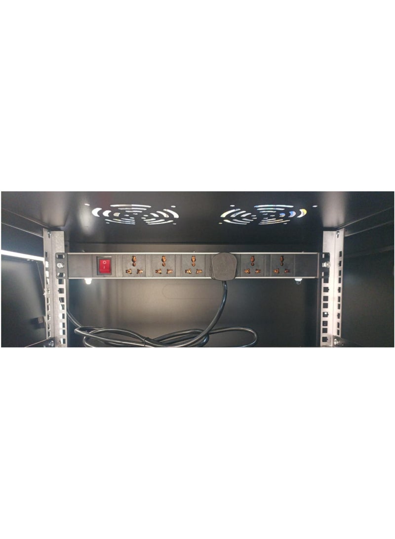 1U 19" 6-Outlet PDU | Universal Outlets | 220-250V AC | 13A Rated | CE & RoHS Certified - Image 5