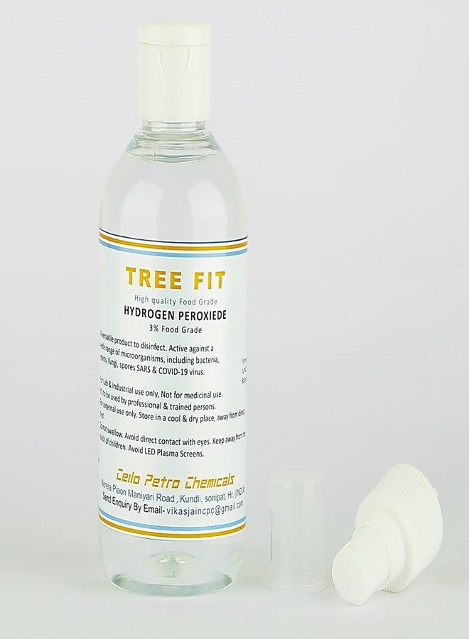 Tree Fit Hydrogen Peroxide 3% w/w FOOD GRADE For Plants And Multi Use Disinfactant | (250 ML X 4 = 1000 ML) - Image 5