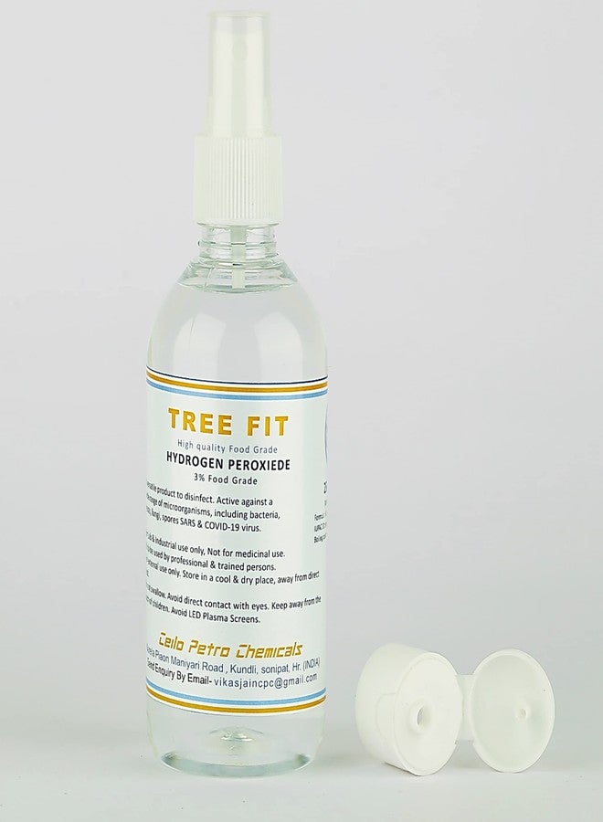 Tree Fit Hydrogen Peroxide 3% w/w FOOD GRADE For Plants And Multi Use Disinfactant | (250 ML X 4 = 1000 ML) - Image 3
