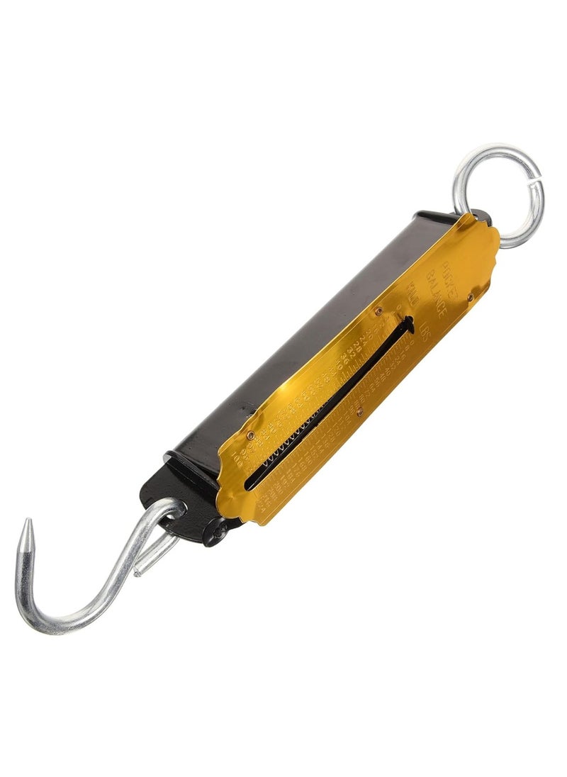 DEFAONS DEFAONS Pocket Balance Spring Scale 100Kg 224LBS Portable Hanging Hook Scale Mechanical Weight Measuring Tool for Travel Fishing Farming and Kitchen Use - 6 pcs  - Image 2