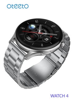 Oteeto oteeto  Watch4 Classic Smart Watch, Rotating Bezel, Health Monitoring, Fitness Tracker, Bluetooth, 42mm, Black (UK Version)  - Image 2