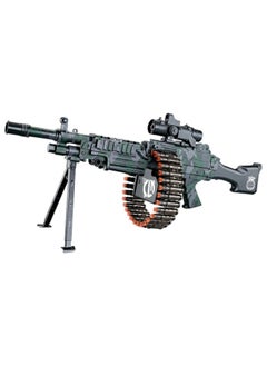 TIME Shell Ejection soft bullet toy gun electronic gun toys shoot soft bullet gun with ammunition belt 