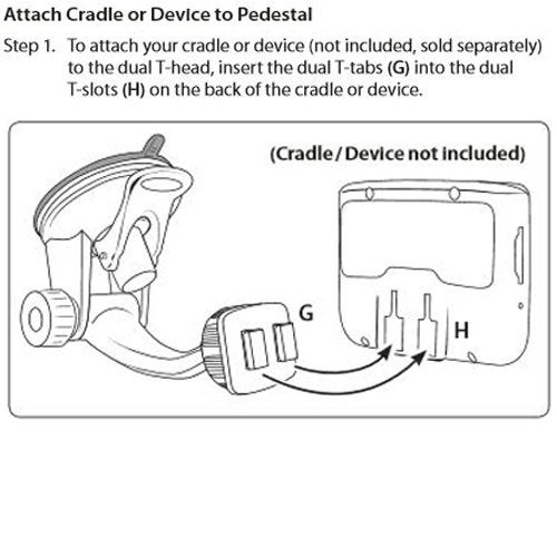 ChargerCity Stick-On Articulate Windshield Suction Mount for Cobb Tuning AccessPORT V3 Auto Tuner Programmer Device - Image 5