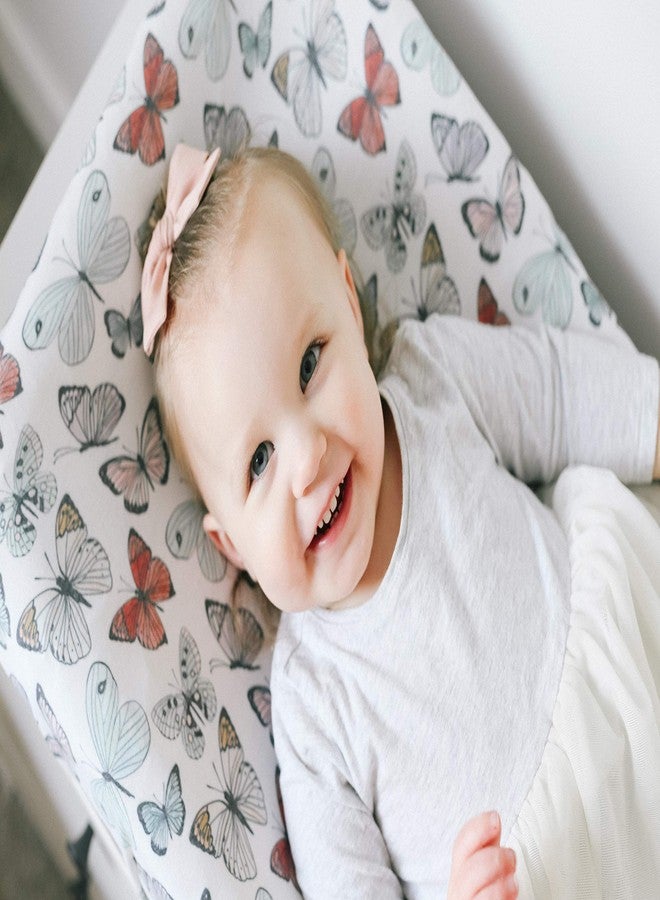 Copper Pearl Premium Knit Changing Pad Cover Soft, Stylish, and Universal Fit for All Standard Diaper Changing Pads, Trendy Design Changing Pad Covers, Dot - Image 5