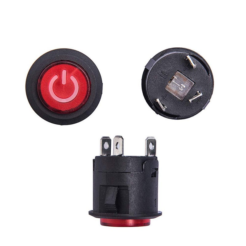 weelye A Key Starts The Power Switch Button Start Switch Accessory for Kids Powered Ride on car Children Electric Ride on Toys Replacement Parts - Image 2