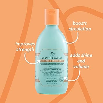 Nature Spell Hair Conditioner for Hair Growth 300ml Infused with Ayurvedic Herbs Sulphate Free Conditioner Suitable for all Hair Types 100 Vegan Made in the UK - Image 2