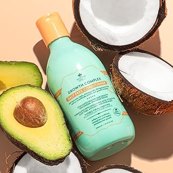 Nature Spell Hair Conditioner for Hair Growth 300ml Infused with Ayurvedic Herbs Sulphate Free Conditioner Suitable for all Hair Types 100 Vegan Made in the UK - Image 4