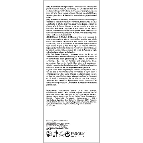 CHI Enviro Smoothing Shampoo 355ml/12oz - Image 2