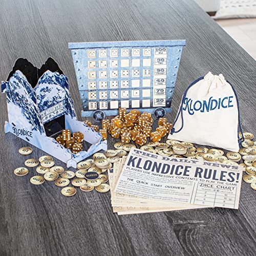 MindWare Klondice Game Fun Dice Games for Family Game Night Ages 8 and up 26 Players - Image 5