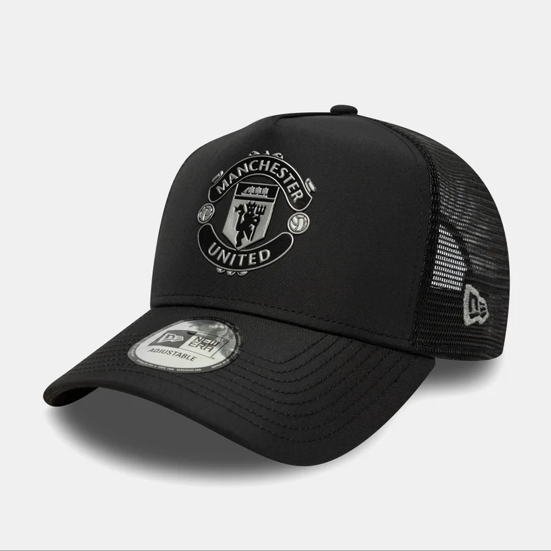 NEW ERA Black Manchester United 9FORTY Trucker Cap for Men | Best Price UAE