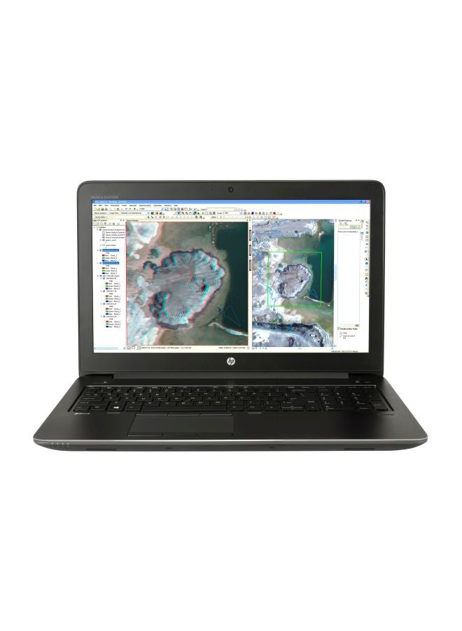 HP لابتوب زي بوك مزود بشاشة عرض مقاس 15.6 بوصة ومعالج كور i7 وذاكرة وصول عشوائي سعة 16 جيجابايت ومحرك أقراص صلبة SSD سعة 512 جيجابايت وبطاقة رسومات إنفيديا كوادرو M2000M سعة 4 جيجابايت رمادي جرافيت - Image 1