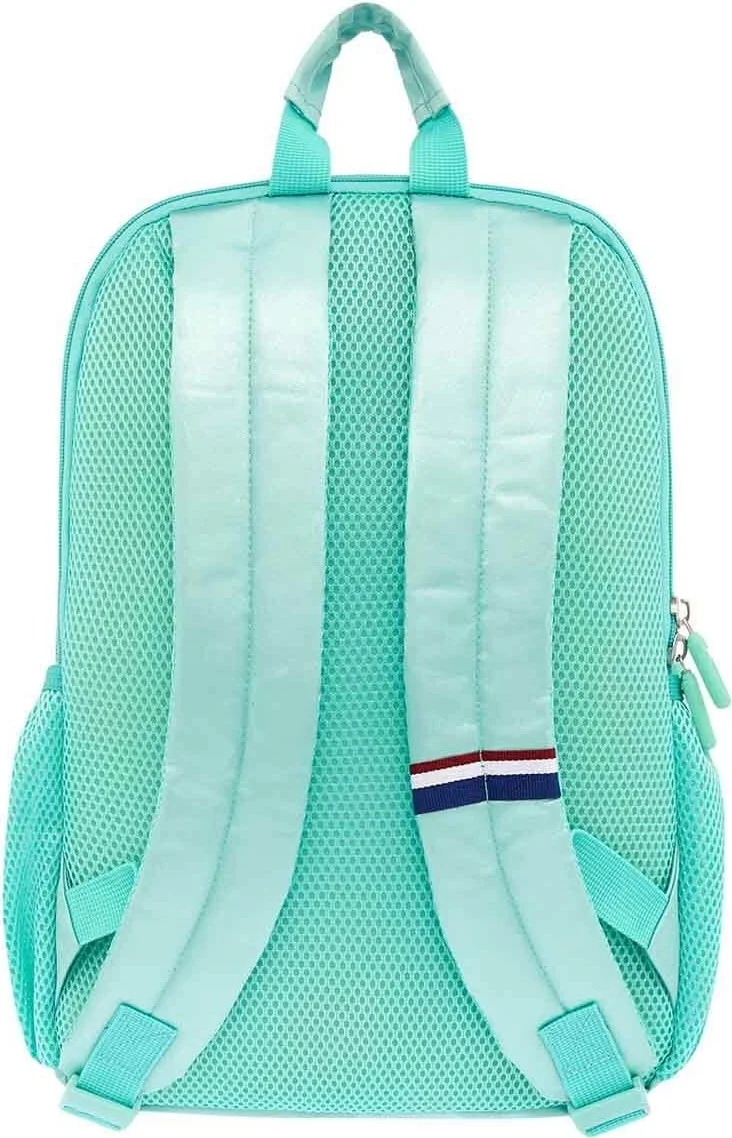U.S. Polo Assn. U.S. Polo Green Pink School Bag PLCAN24267