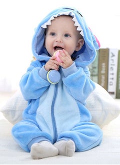 Generic Stitch Themed Comfy Onesie Blue/Pink/White  - Image 1