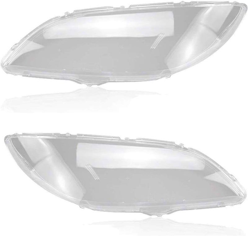 DEMULAX ABS Car Front Headlight Lamp Cover for Mazda 3 (2006-2012) - Image 1