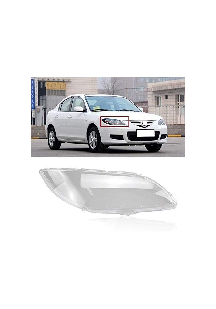 DEMULAX ABS Car Front Headlight Lamp Cover for Mazda 3 (2006-2012) - Image 3