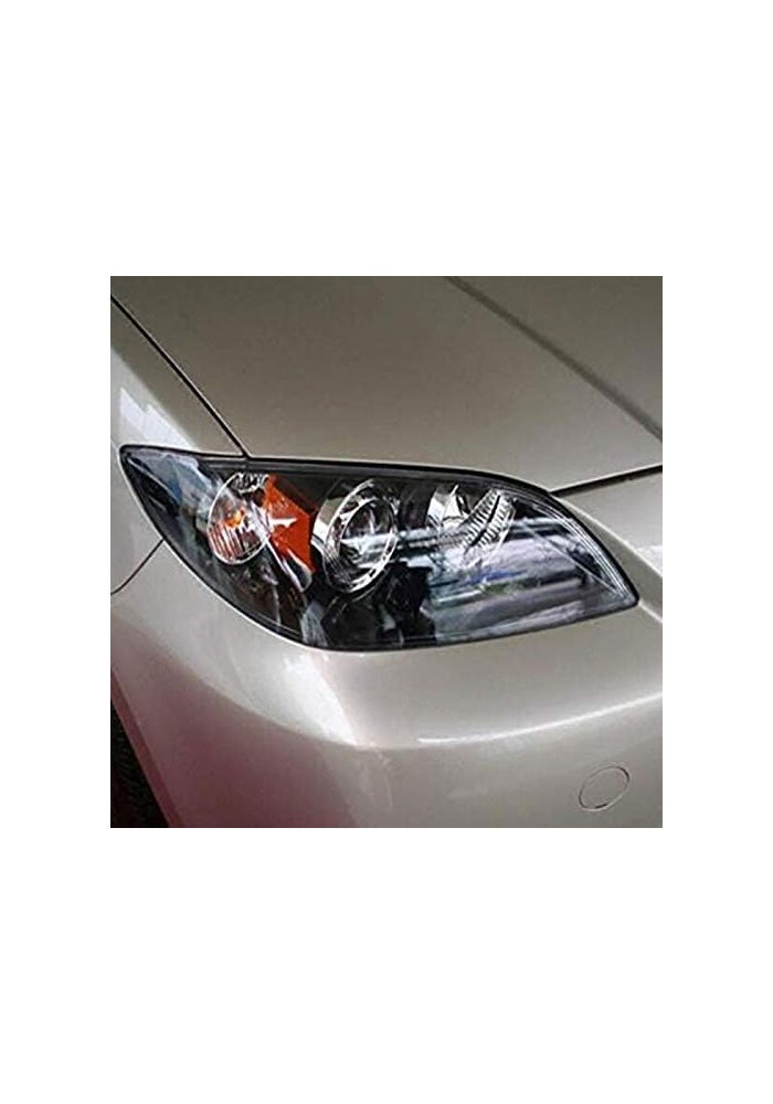 DEMULAX ABS Car Front Headlight Lamp Cover for Mazda 3 (2006-2012) - Image 5