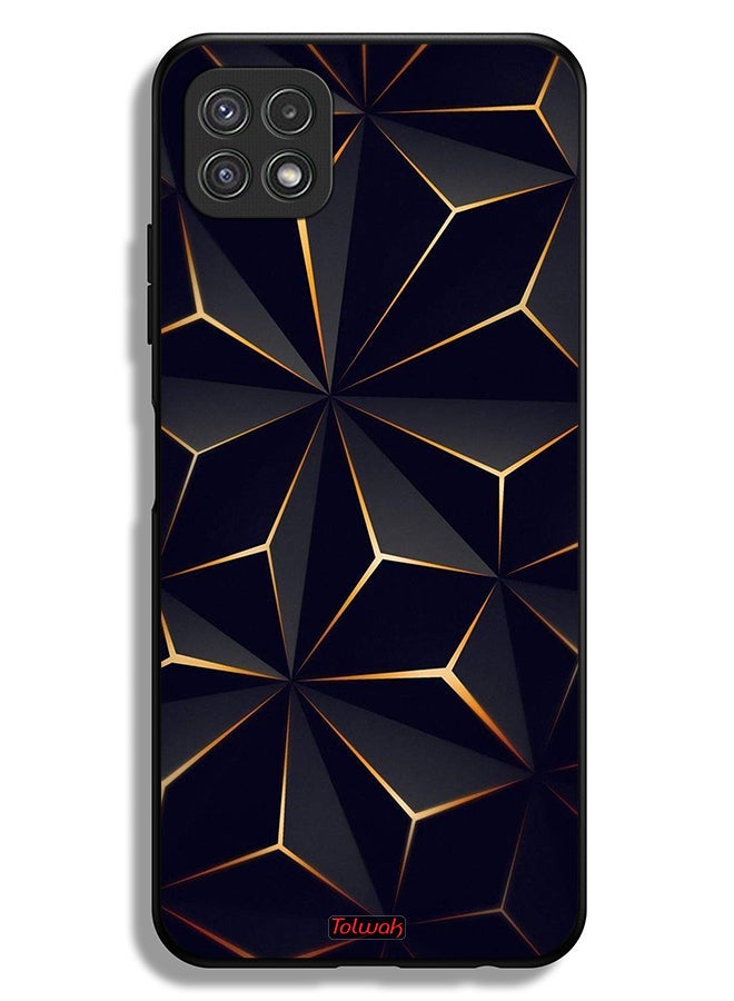 Tolwak Samsung Galaxy A22 5G Protective Case Cover Pattern - Image 1