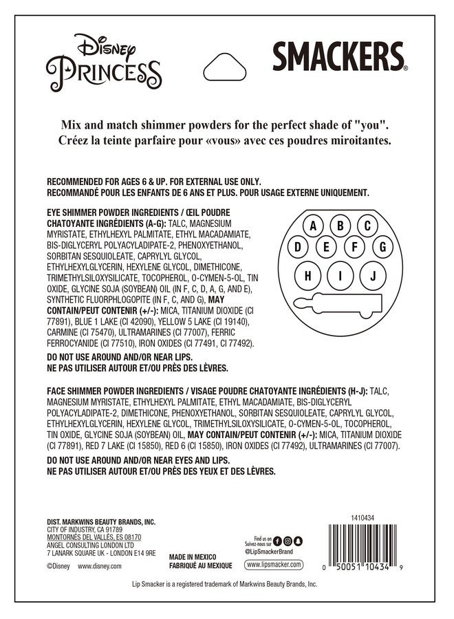 Lip Smacker مجموعة مكياج ليف سماكر من ديزني - أميرات الكوميك - 0.44 أونصة - Image 4