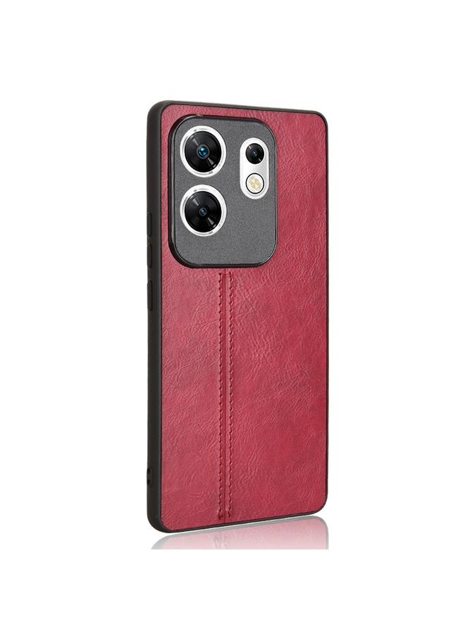 S-TOP Case For Infinix Zero 30 4G Cow Pattern Sewing Card Bag Phone Case - Image 4