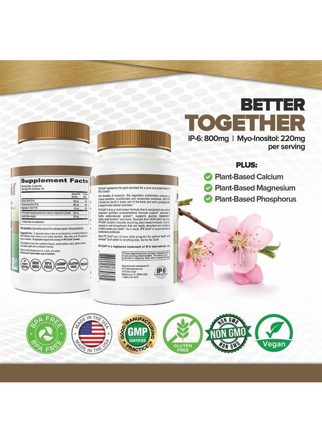 IP6 Gold - Immune Support Formula, 120 Vegetarian Capsules - Image 1