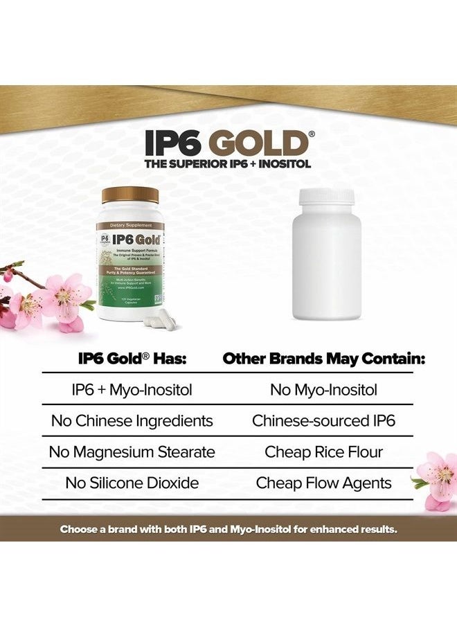 IP6 Gold - Immune Support Formula, 120 Vegetarian Capsules - Image 1