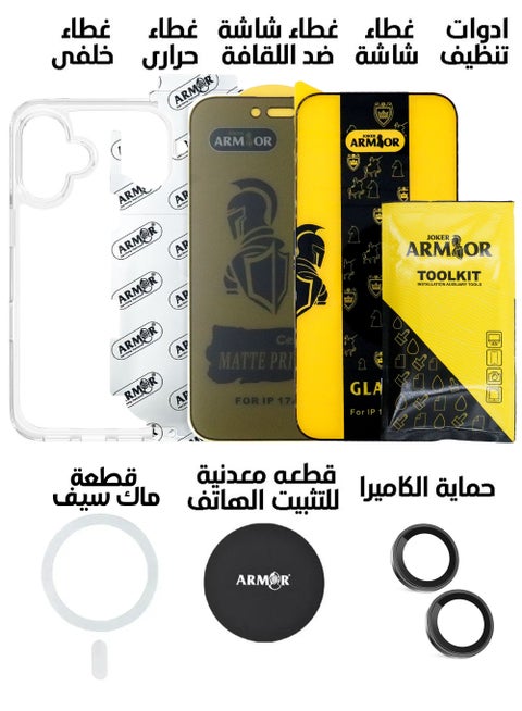 Protection Package 7 in 1 for Apple iPhone 17