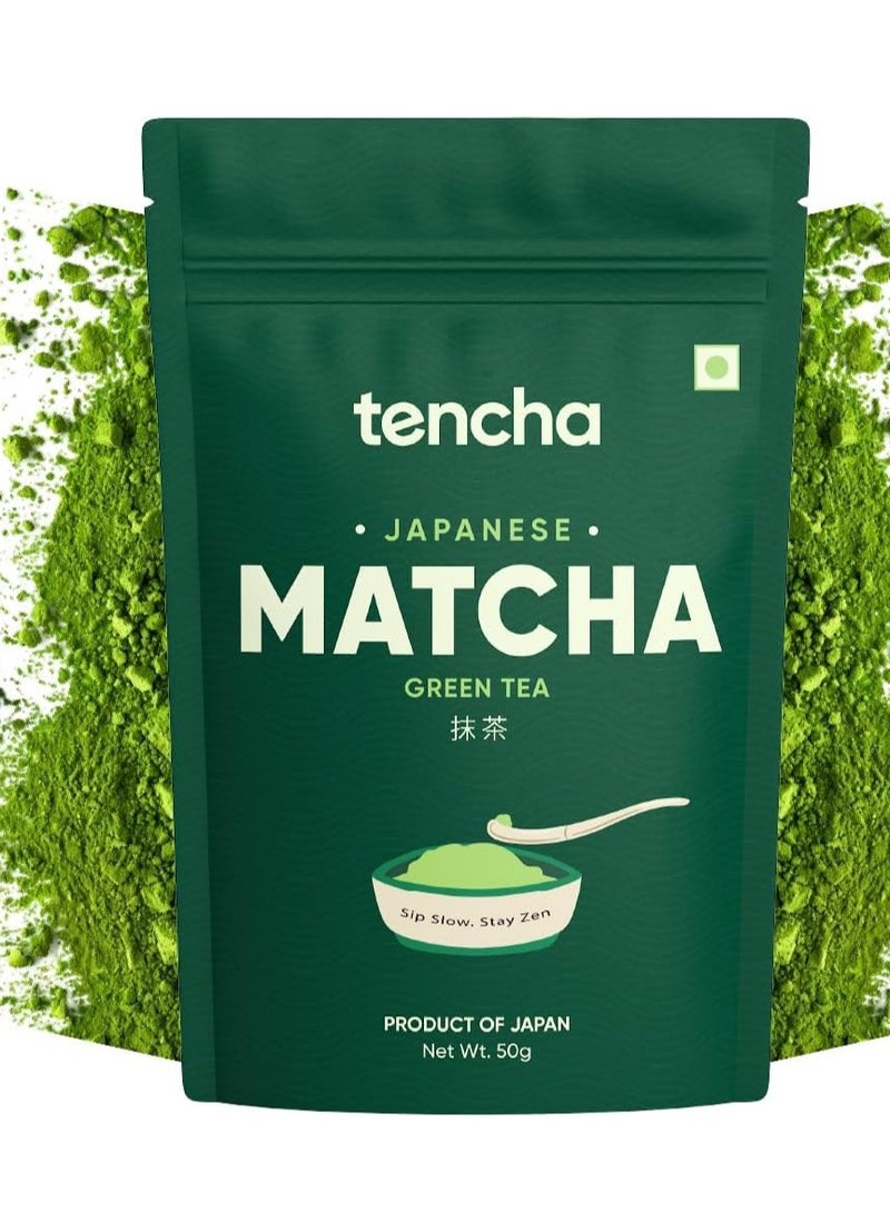 تينشا مسحوق الشاي الأخضر ماتشا للطهي 50 جرام (ماتشا ياباني) - Image 1