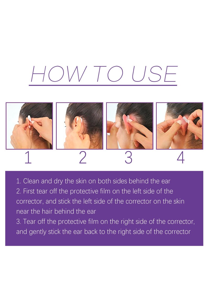 EELHOE 6 Count Cosmetic Discreet Protruding Ear Corrector - Corrective Ear Care Products for Ear Pinning without Surgery from 3 Years of Age. - Image 5