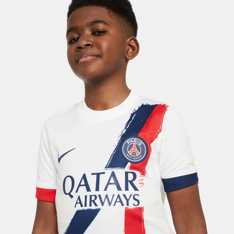 Nike Kids' Paris Saint-Germain 24/25 Away Replica Football Jersey