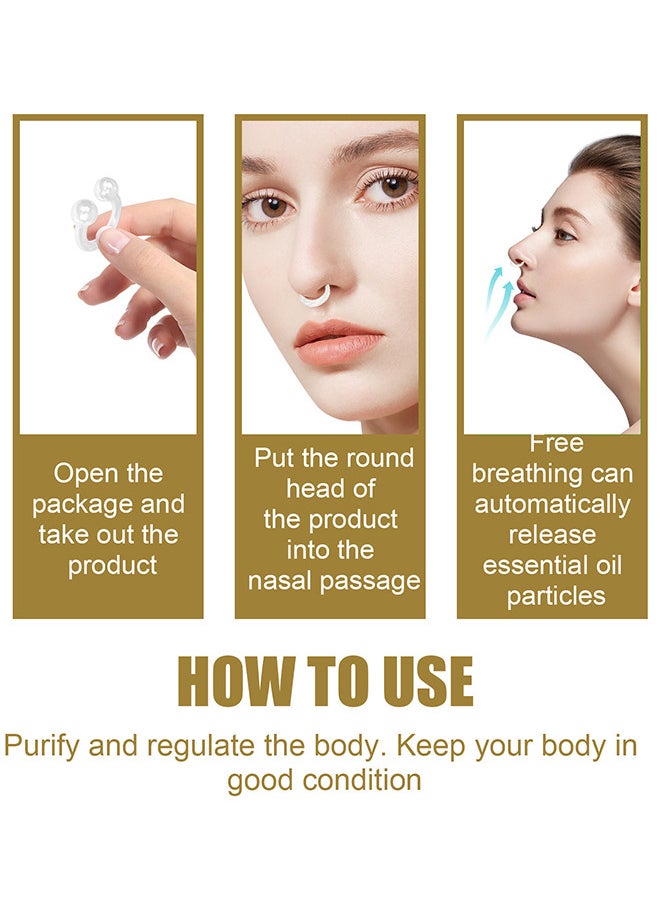 ximonth - Bee Venom Lymphatic Drainage And Slimming Nose Ring, Bee Venom Drainage And Slimming Nose Ring, Bee Venom Lymphatic Drainage Nose Ring, Can Speed Up Basal Metabolic Rate - Image 1