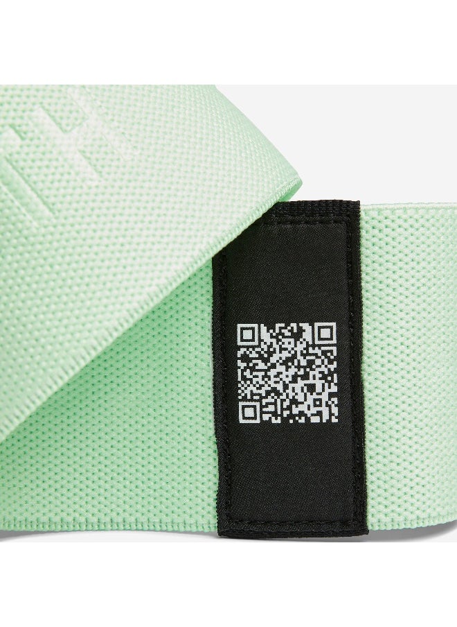 CORENGTH CORENGTH BY DECATHLON,Fitness High-Resistance Fabric Band For Glutes - Sorbet Green  - Image 2