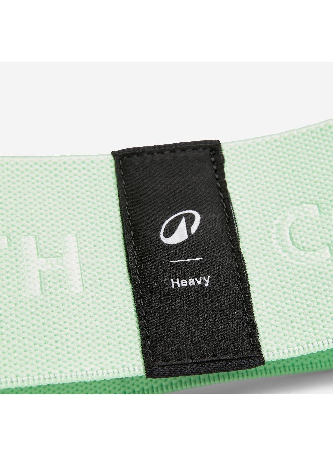 CORENGTH CORENGTH BY DECATHLON,Fitness High-Resistance Fabric Band For Glutes - Sorbet Green  - Image 1