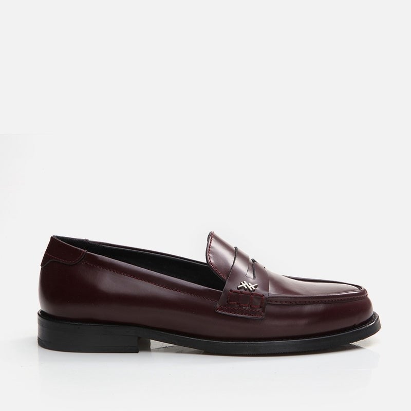 Hotiç 01AYH291700A780 GENUINE Leather Claret Red Women's Loafer  - Image 1