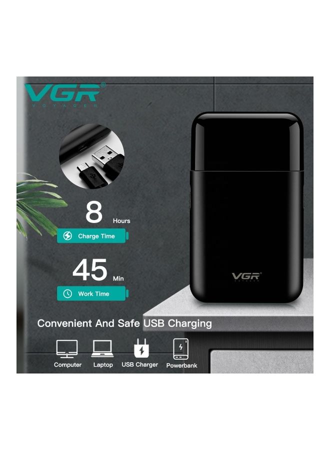 VGR V-390 Single Foil Cordless Electric Travel Mini Manufacturer Shaver For Man Multicolor - Image 3