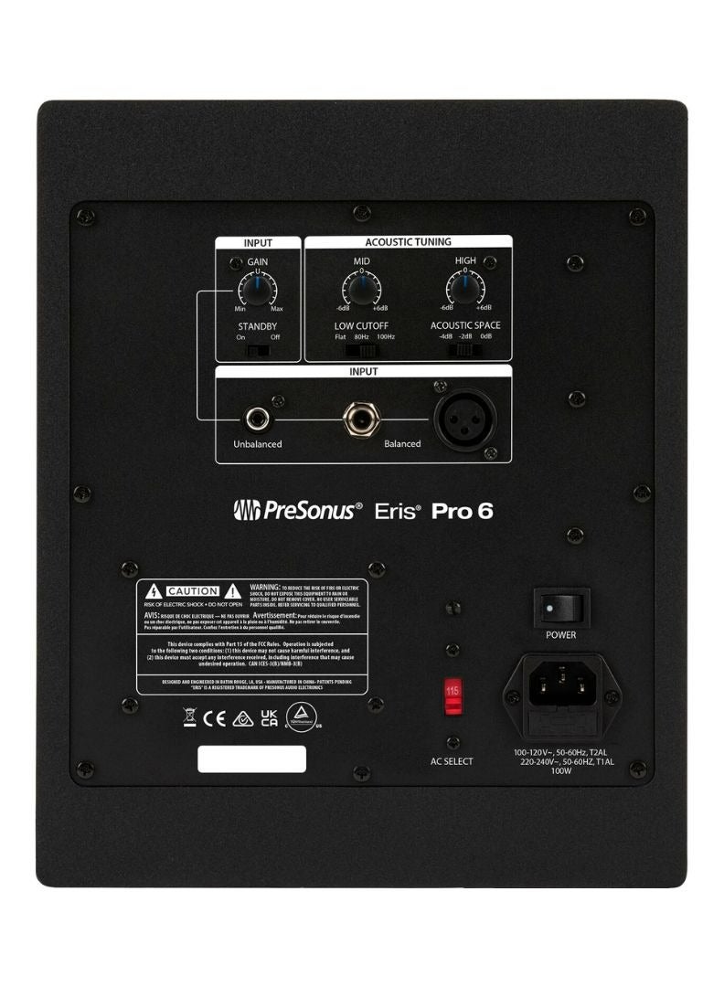 Presonus Eris Pro 6 - 6.5-Inch Powered Monitor - Black - Image 3