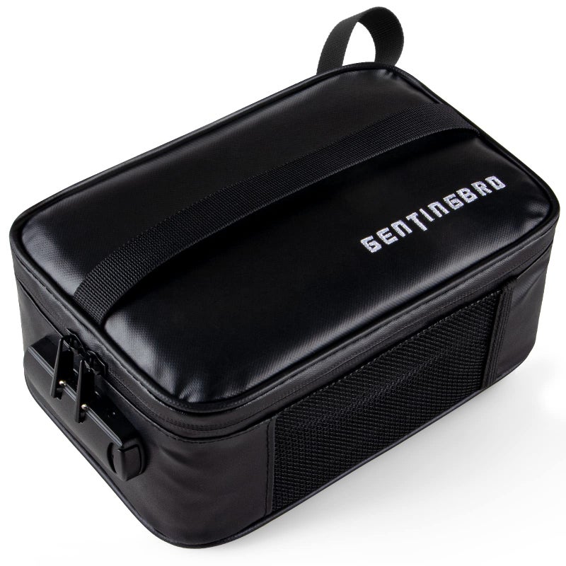 GENTINGBRO GENTINGBRO Bag with Combination Lock Medicine Lock Bag Oxford Cloth PVC 