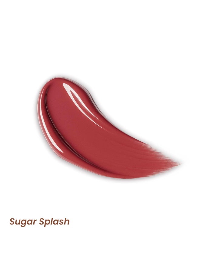 LAMIOR Hydrating Lip Gloss Stain, 2-in-1 Ultra Glossy Shine & Long-Lasting | Lip Tint, Non-Sticky Lightweight High Pigment, Peptide, Astaxanthin & Kakadu Plum Infused, Vegan Cruelty Free(Sugar Splash) - Image 3