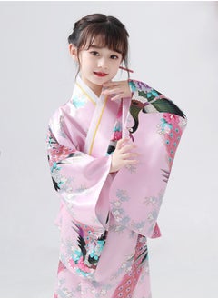 Al Aoyama Al Aoyama japanese traditional dress kimono robe for kids girls costume  - Image 3