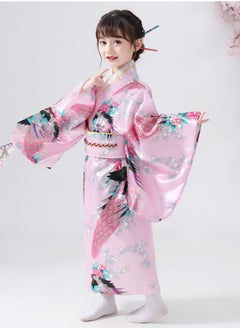 Al Aoyama Al Aoyama japanese traditional dress kimono robe for kids girls costume  - Image 2
