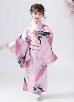 Al Aoyama Al Aoyama japanese traditional dress kimono robe for kids girls costume  - Image 4