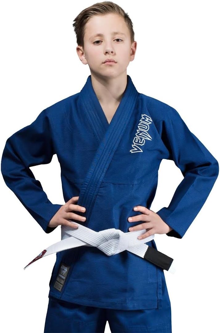 Venum Unisex Teen Child BJJ Gi - Blue - Image 1