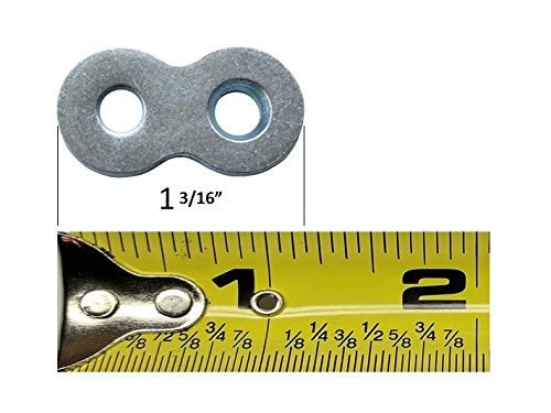 Balsam Point Workshop 20-Pack with Screws - Heavy Duty Figure 8 Table Top Connector or Desk Top Fastener Clip - 12 Gauge Steel - Image 3