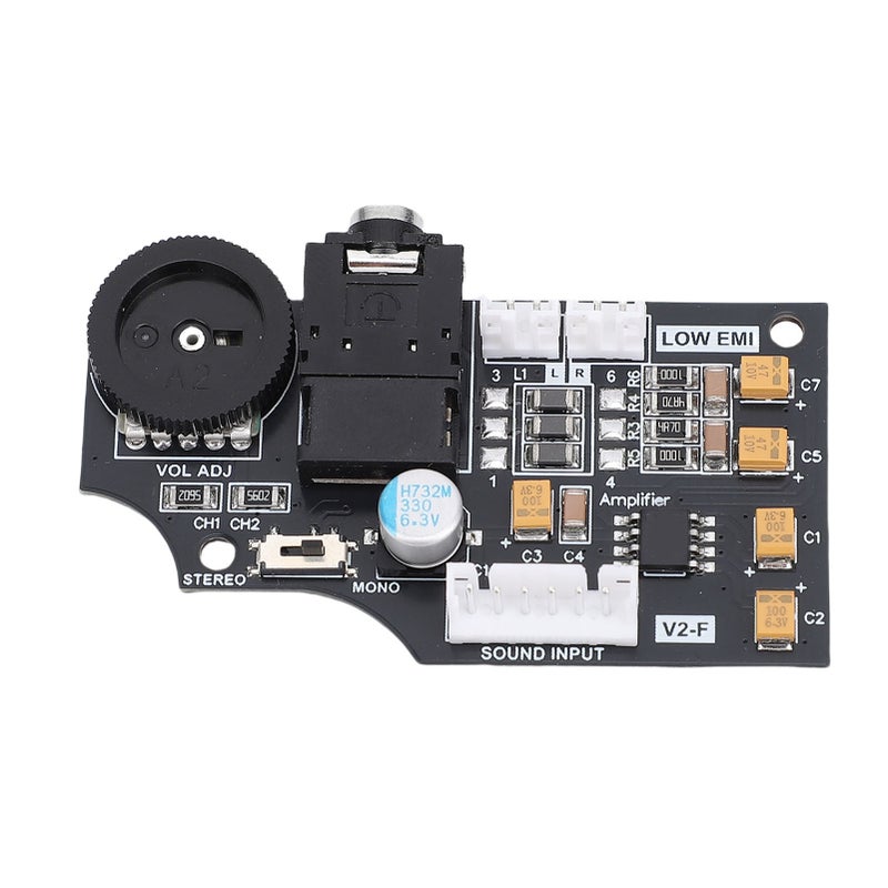 Double Channel Volume Board: 2X Higher Volume Output, Double Stereo & Mono Output - Easy Installation Sound Board Replacement for Retro Gaming Upgrade, Handheld Console Repair - Image 1