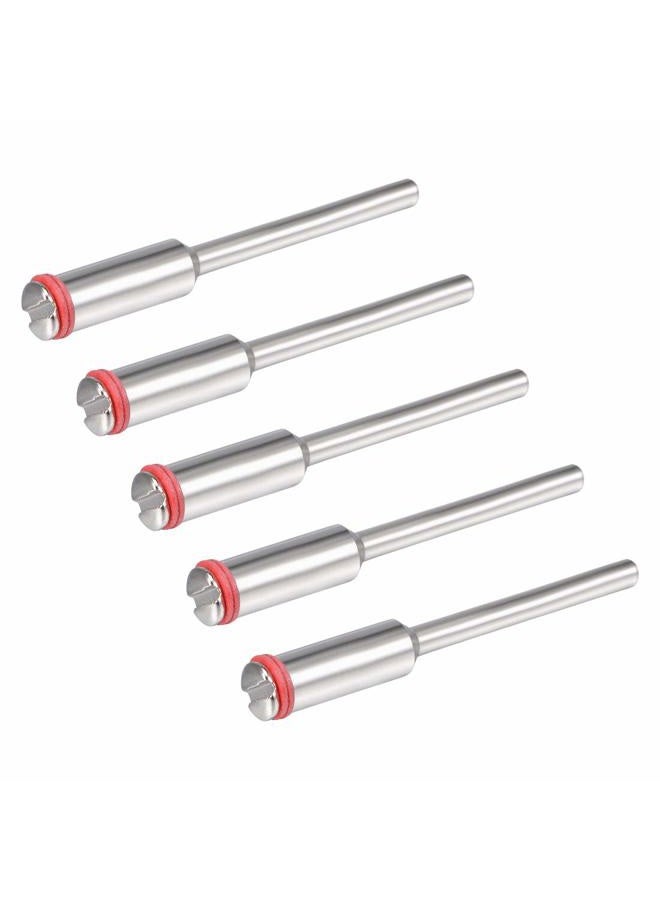 uxcell 2mm Cut-off Wheel Screw Mandrels 2.35mm Shank Dia Cutting Disc Holder for Compatible Rotary Tools 5 Pcs - Image 1