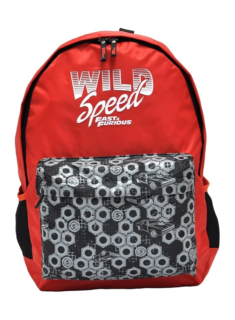 UNIVERSAL Fast & Furious Wild Speed Teens Backpack 16"