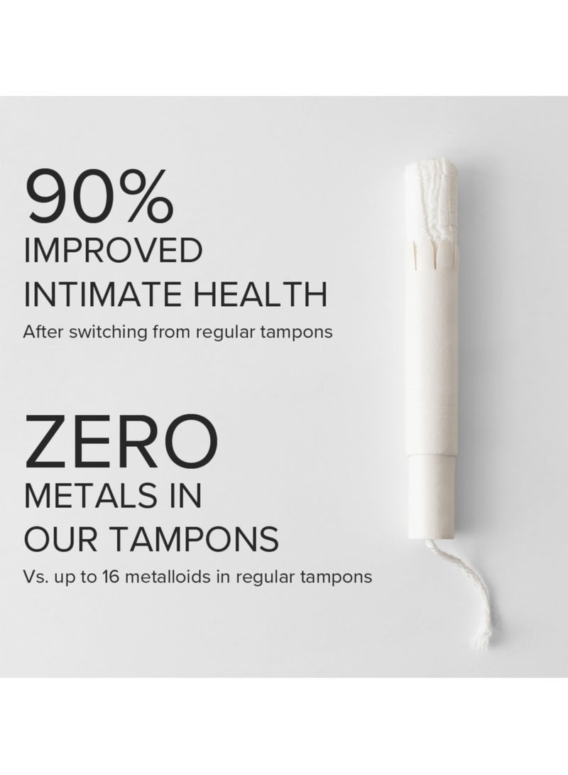Adaye Organic Hypoallergenic Unscented And Leak Proof Tampons For Women 12 Pcs - Image 3